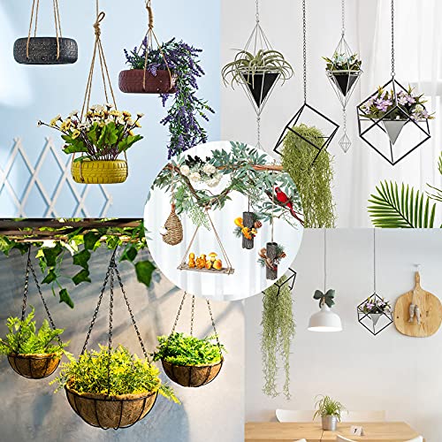 Benvo 10 Pieces Outdoor Q-Hanger Easy Release Screw Wire Hanger Hooks Christmas Light Hooks With Safe Buckle For String Lights New Year Party Outside Led Wire And Fairy Light Hangers For House Garage #TOP4