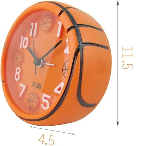 Miniatura 4 de Alarm Clock Bedroom Creative 3D Basketball Football Sport Alarm Clock Stereo Digital Clock Student Kids Room Table Clock Gifts Table Clock Bedside