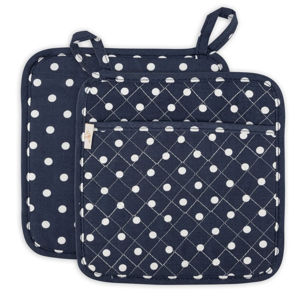 Manique Neoviva anti brûlure en coton jean matelassé pour manipuler vos plats chauds sans risque