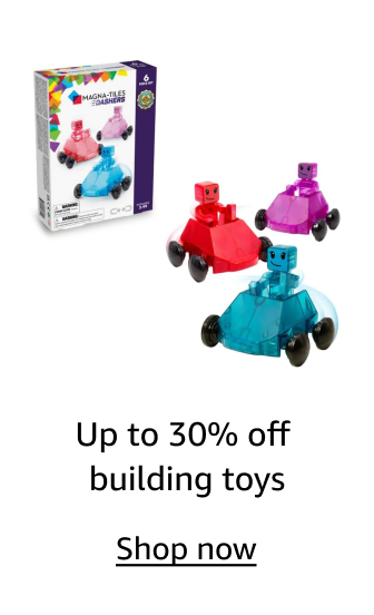 Up to 30% off building toys