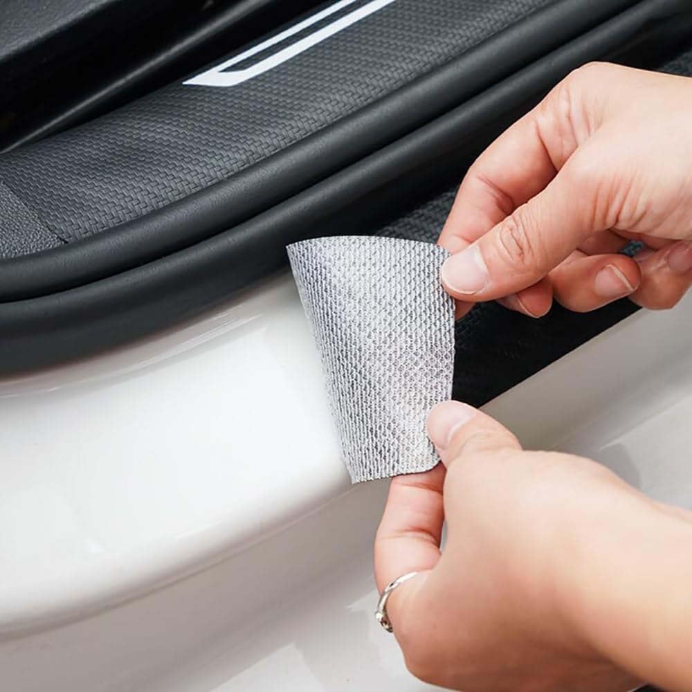 4 Pièces Protection Seuil de Porte de Voiture pour Suzuki S-Cross SX4 S Cross, Autocollant en Cuir de Fibre de Carbone Plinthes pour Auto (S- Cross 4 Pièces Protection Seuil de Porte de Voiture pour Suzuki S-Cross SX4 S Cross, Autocollant en Cuir de Fibre de Carbone Plinthes pour Auto (S- Cross