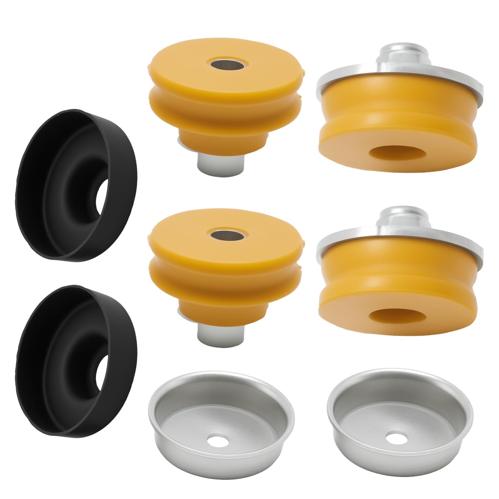 Hoypeyfiy 33506767010 Kit de réparation de roulement d'amortisseur arrière gauche et droit pour BMW Série 1 3 X1 E81 E82 E84 E87 E88 E90 E91 E92 E93