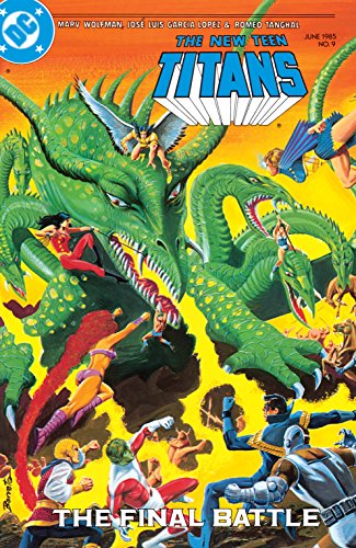 Cover of The New Teen Titans (1984-1996) #9 (The New Titans (1984-1996))