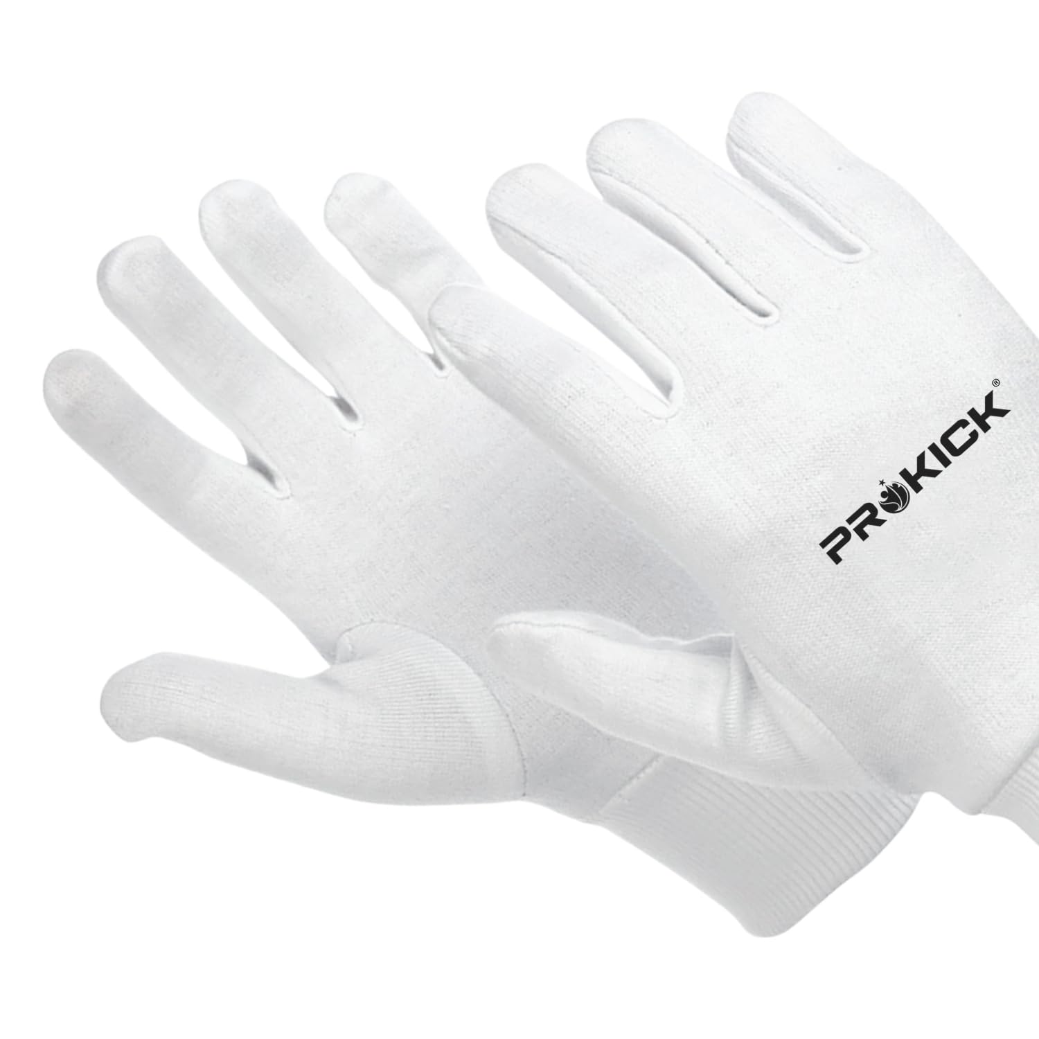 Prokick Club Inner Gloves for Cricket | Breathable & Sweat-Absorbing Cotton Inners | Comfortable Inner Gloves for Batting | Lightweight & Durable