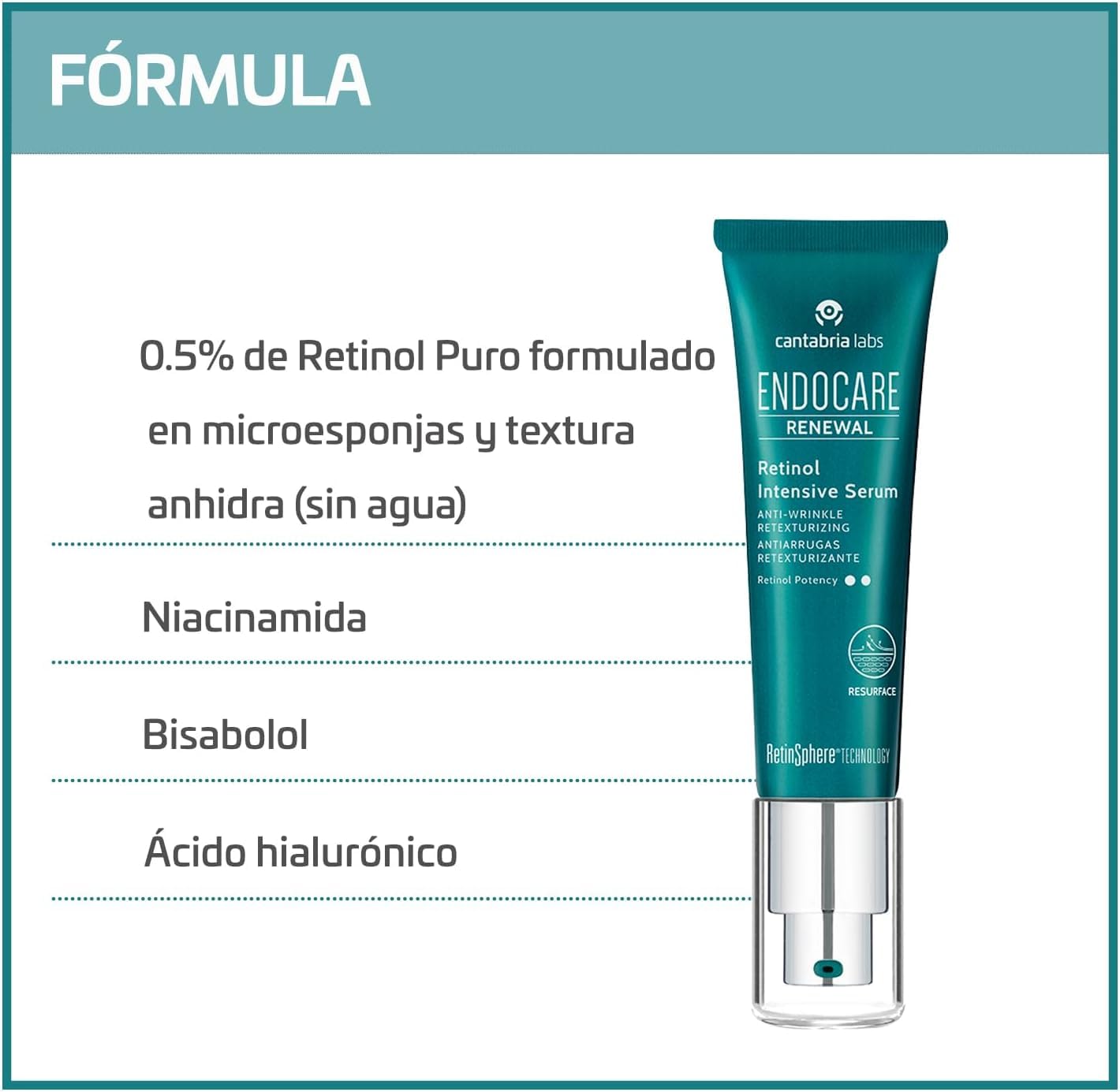 Pakiet X2 Sérum czysty retinol intensywny Endocare Renewal 2x30ml