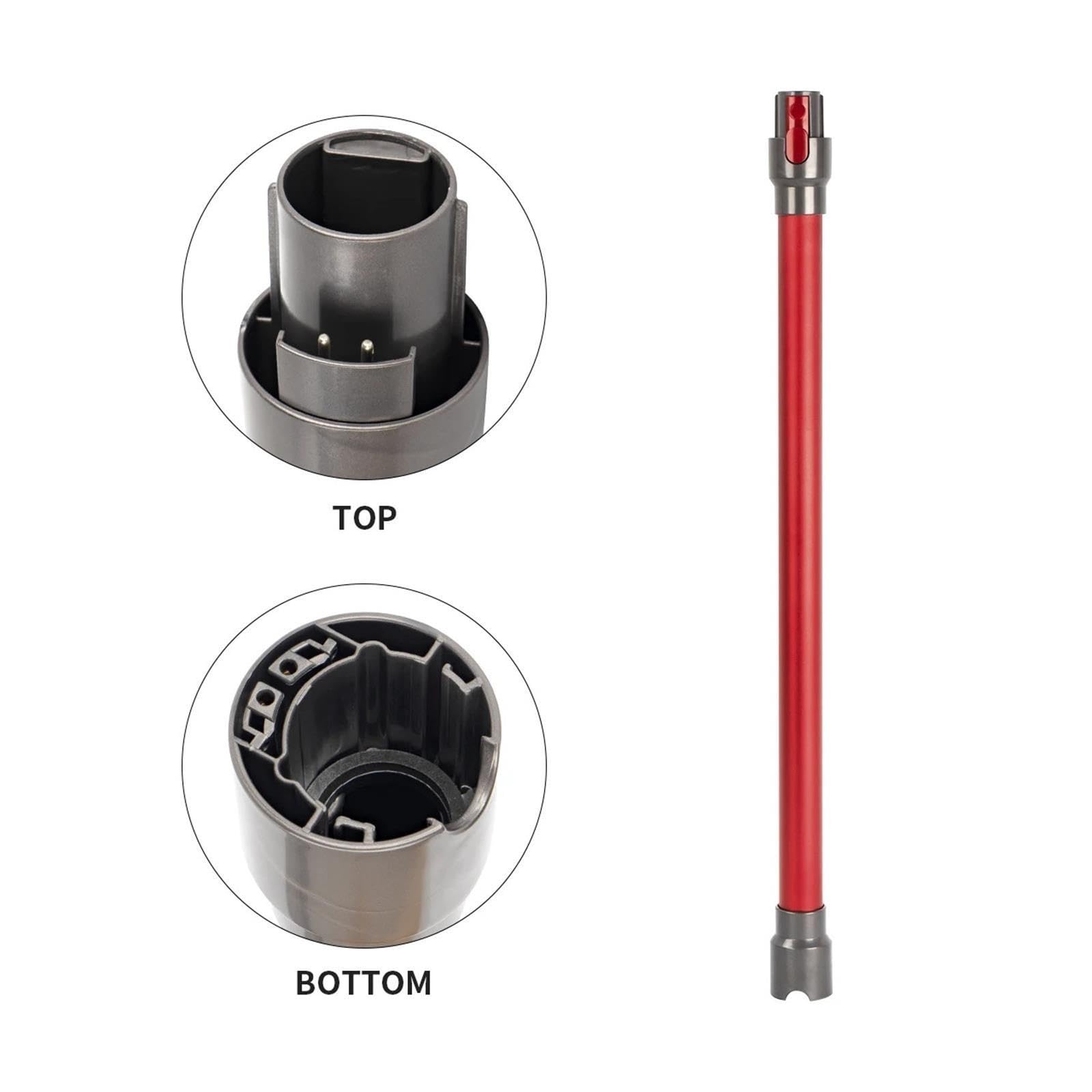Tige télescopique, compatible avec Dyson, V7 V8 V10