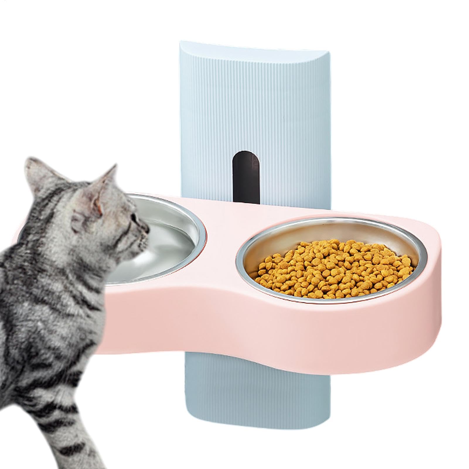 Gamelles murales amovibles et polyvalentes pour chiens et chats de toutes tailles