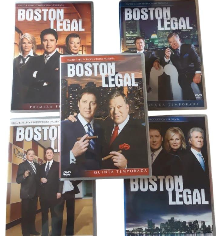 Boston Legal Serie Completa Edición Española Boston Legal Coleccion DVD Boston Legal Temporada 1 - 5 dvd