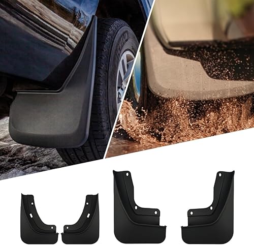 Miniatura 3 de Aletas de barro compatibles con Jeep Grand Cherokee de 5 generación 2022 2023 2024, no requiere perforación, para todo tipo de clima, protectores de