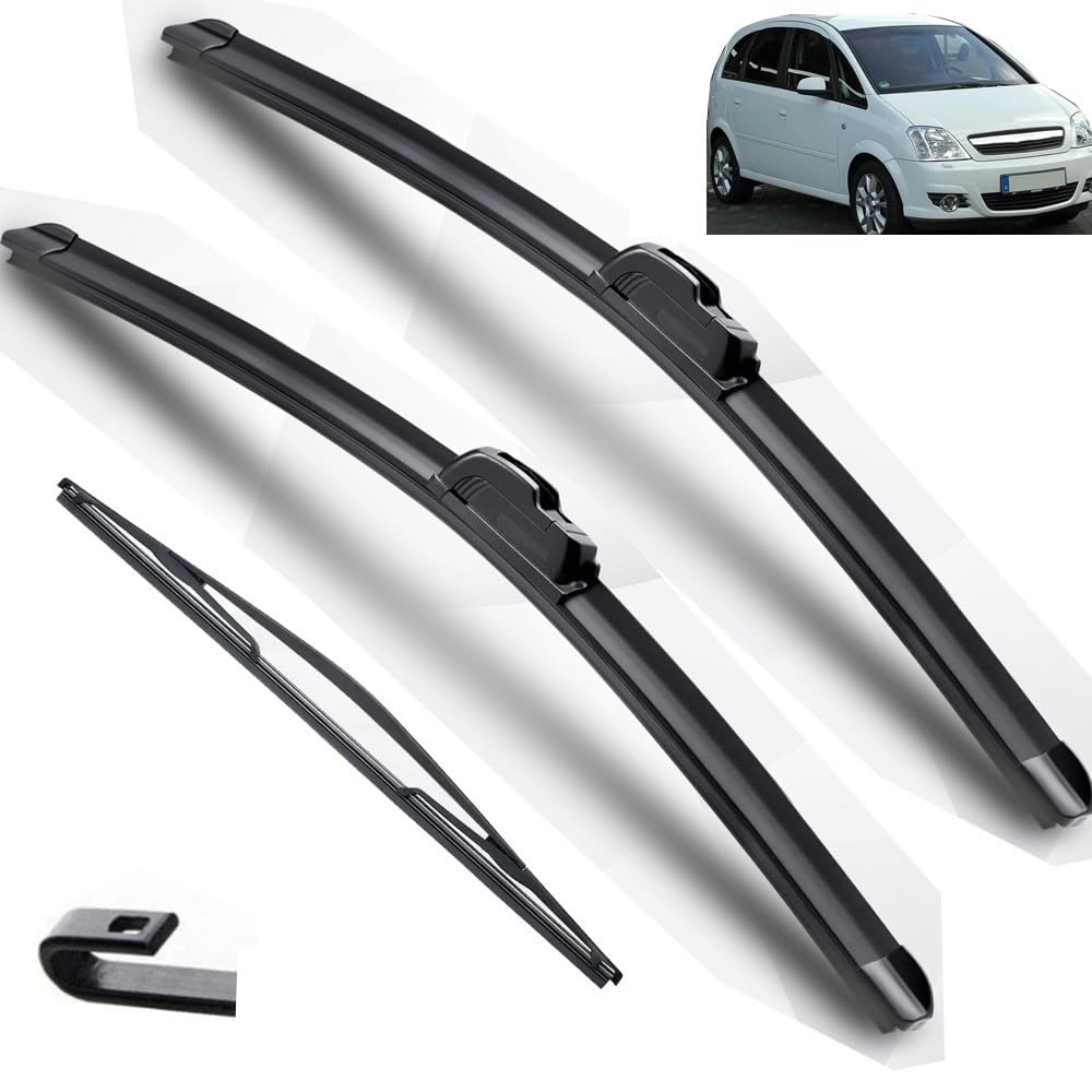 Balais D'essuie-glace Avant Nissan Navara D40 2004-2013 - Taille 600 Mm + 475 Mm (24"+19") - Caoutchouc Souple, Essuyage Efficace Pluie