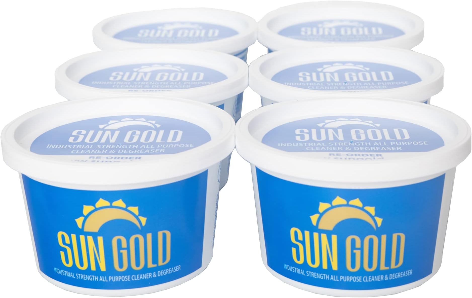 SUN GOLD - All Purpose Cleaner, Multi-Surface Cleaning Paste for Kitchens, Bathrooms and More, Biodegradable, Industrial-Strength Concentrate, NSF A-1 Rated (6 Pints)