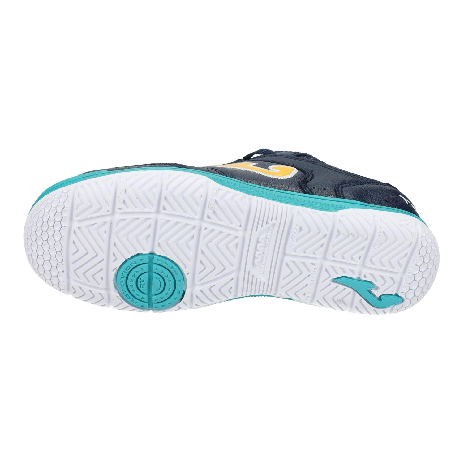 Joma TPJS2503IN Zapatillas fútbol Sala niño Top Flex JR, Suela Antideslizante y Refuerzos Resistentes para Indoor NIÑO Zapatillas