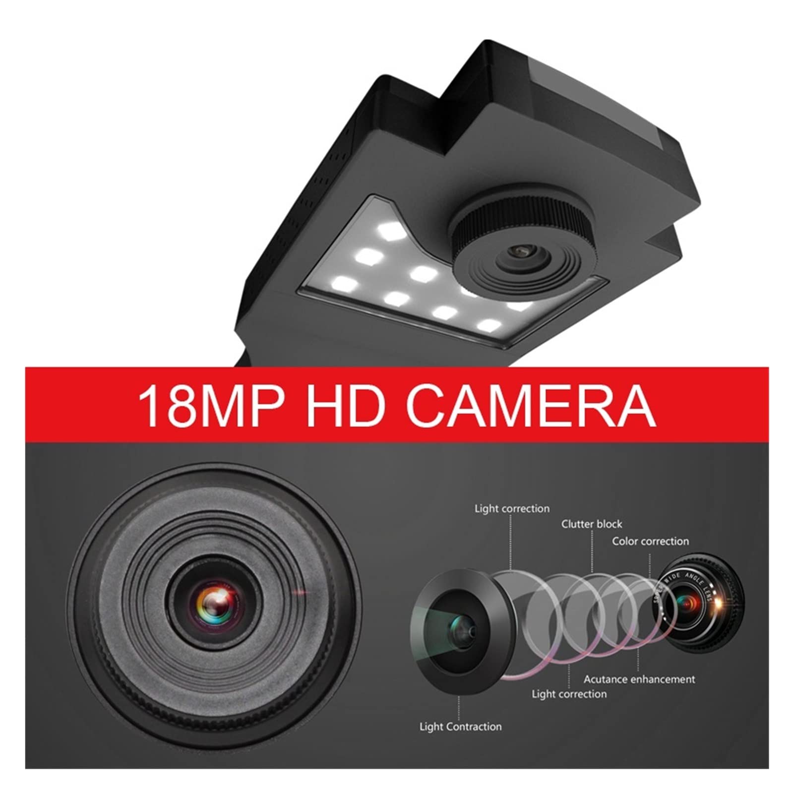 Książki przenośny Carner 1 8MP HD Doc Cam, skaner dokumentów A3 z OCR Visualizer do biurowej szkoły bibliotecznej Kamera do skanowania dokumentów