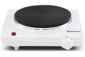 Elite Gourmet Countertop Electric Single Burner