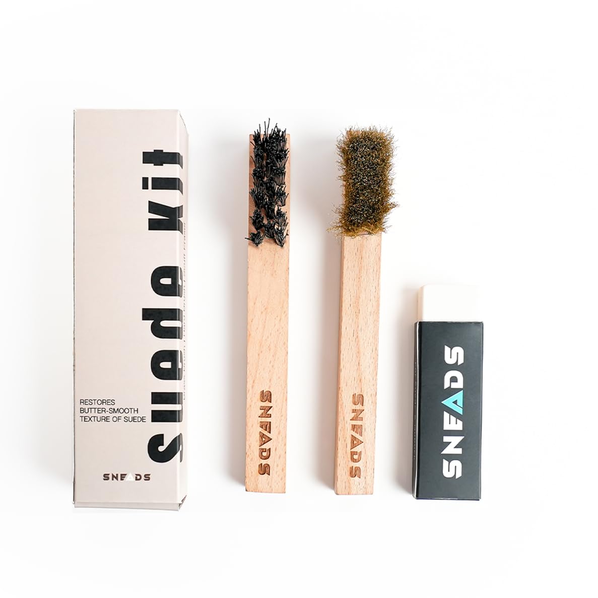 Sneads Suede Dry Cleaning Kit | Complete Care for Your Suede and Nubuck Shoes | Restoration with Suede Scuff Cleaner and 2 Premium Brushes | Shoes Stain Eraser (B0CH34W6C3) Amazon Price History, Amazon Price Tracker