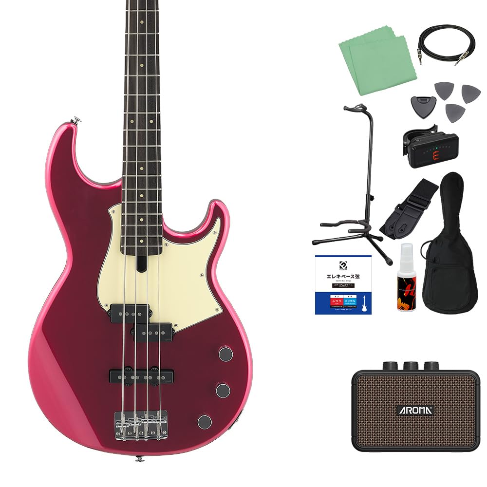 Amazon | YAMAHA BB434 ベース 初心者12点セット 【充電式ミニアンプ付