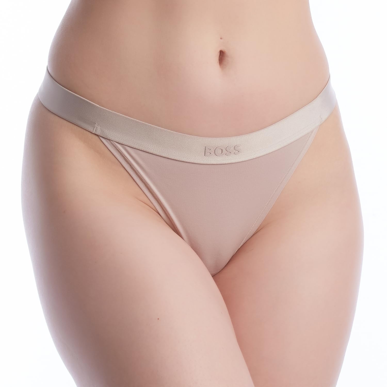 BOSS Women's String BEA, Light Beige270, XL