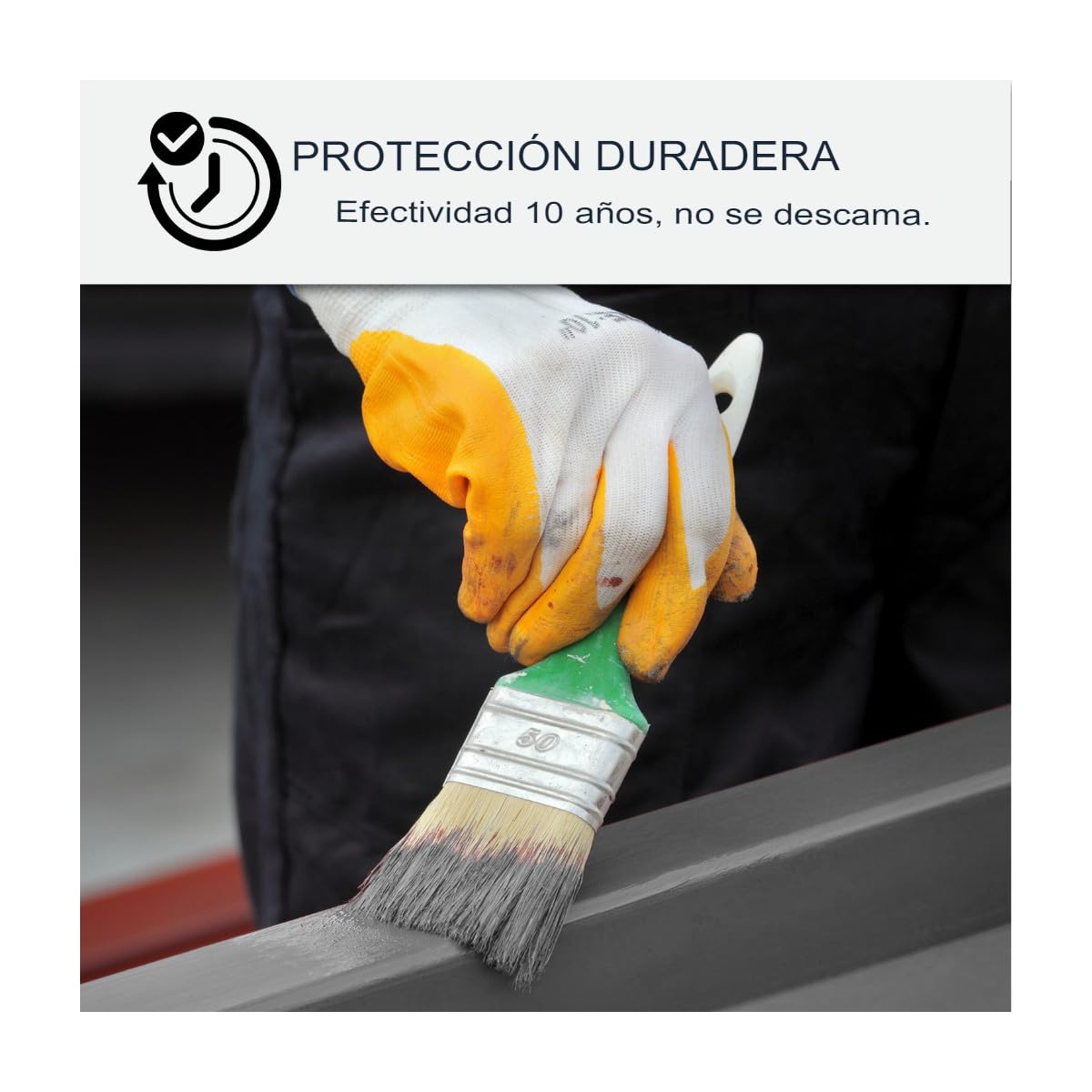 ARCANE INDUSTRIES Pintura para aluminio - ARCALAC 401-0,5 L Negro Mate - RAL 9005