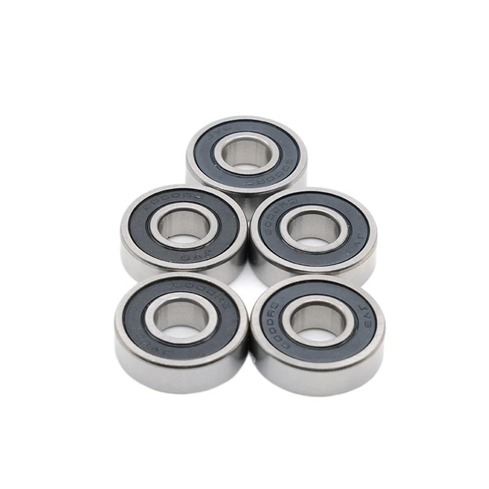 Lot de 4 roulements à billes 6000RS 10 x 26 x 8 mm ABEC-7 6000 RS 6000 en acier chromé
