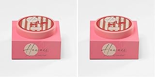 شاور الجسم مود هاواي بالحليب لبشرة ناعمة ومعطرة طوال اليوم، 200 مل - بينك (عبوة من قطعتين)