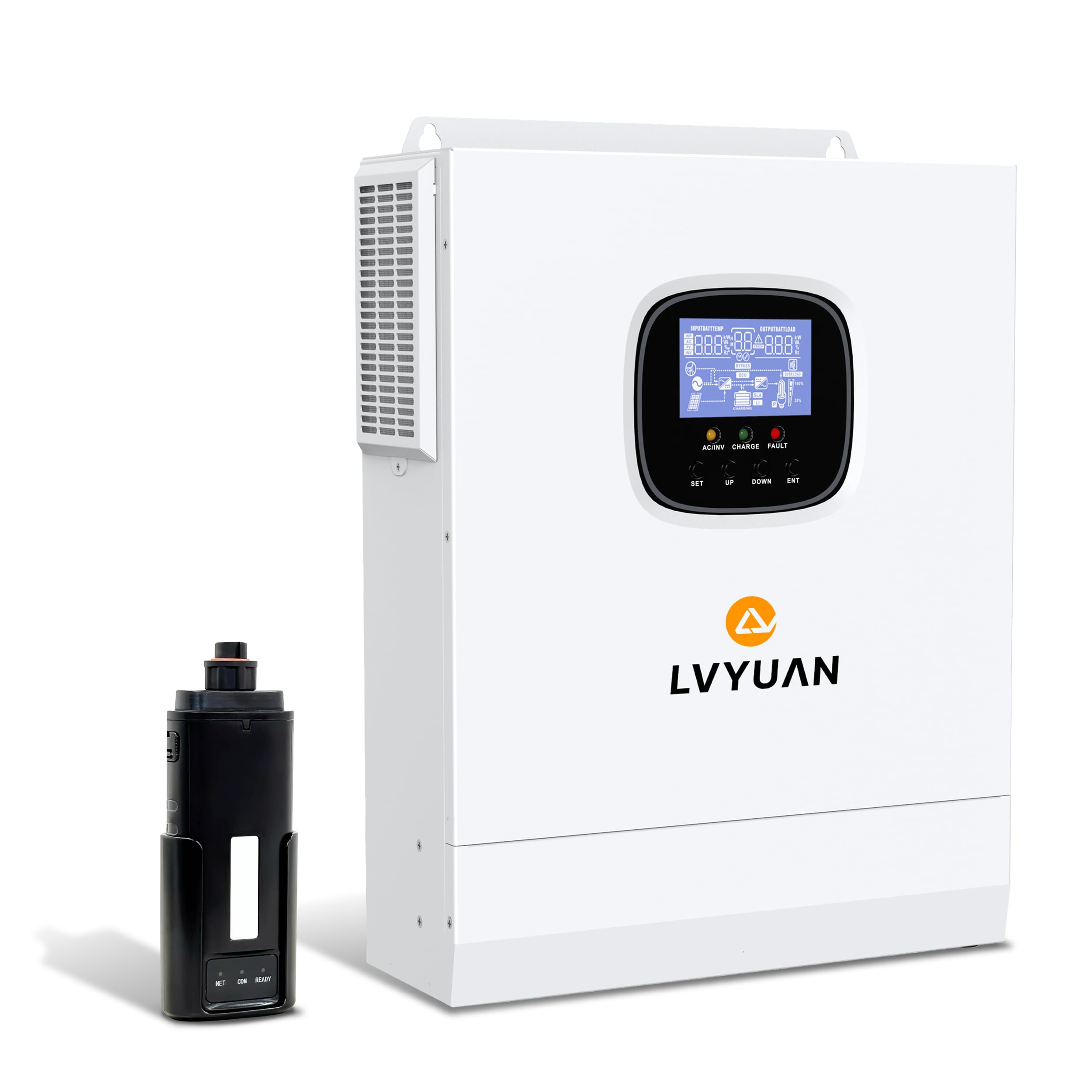 【相場6万円の品です】【新品未使用品】LVYUAN（リョクエン）,3KW,3000W,正弦波 オフグリッド ハイブリッド インバーター 24V,無停電電源装置機能搭載 Amazon.co.jp: LVYUAN（リョクエン）3kW 3000W オフグリッド