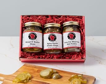 Wisconsins Best - Deluxe Pickle Lovers Gift Box | Perfect for Parties, Charcuterie Boards, and Holiday Gifts