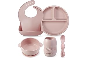 PandaEar Silicone Baby Feeding Set: Empowering Little Eaters with First Foods