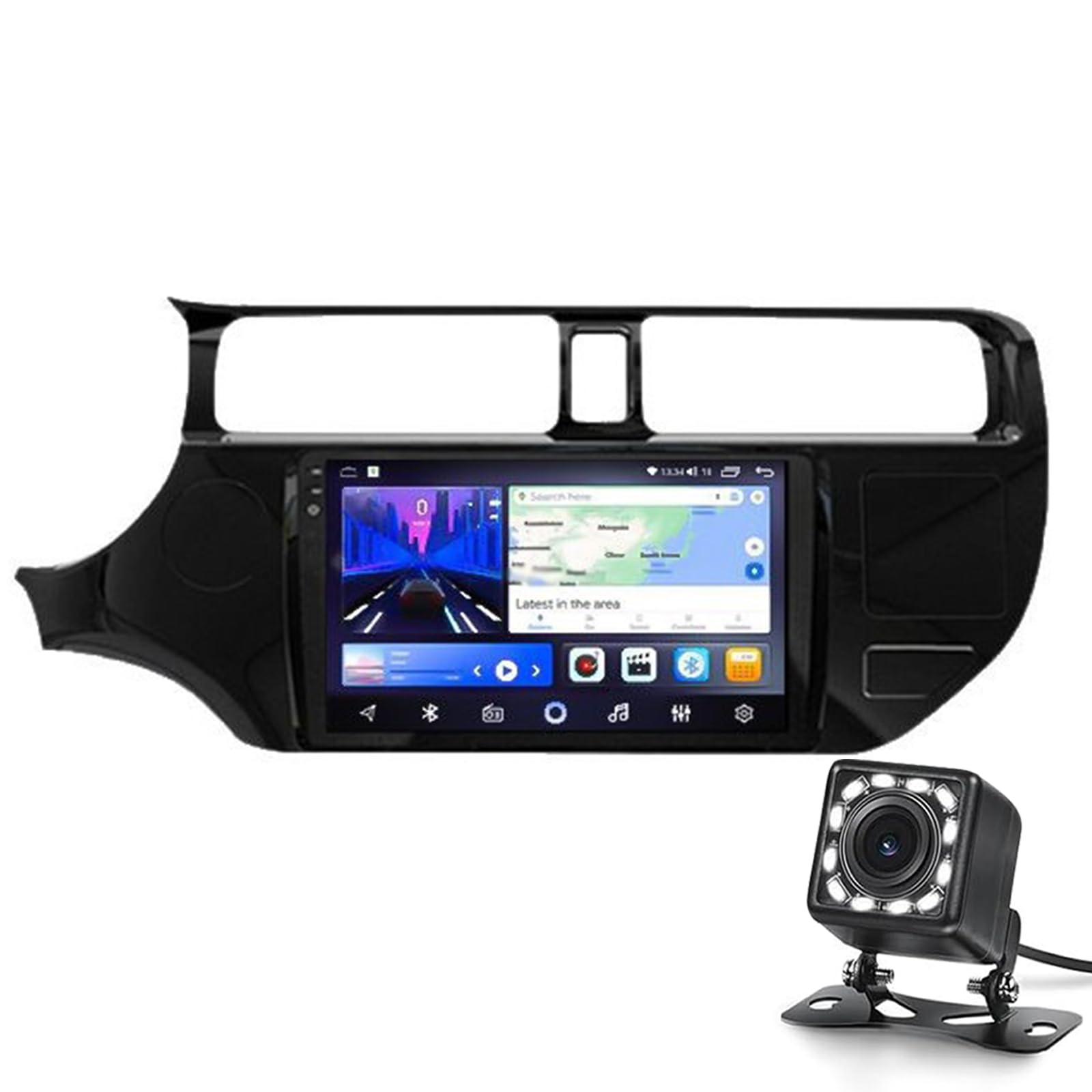 Autoradio pour Kia Rio 2012-2014 résout vos problèmes de navigation avec Android Auto