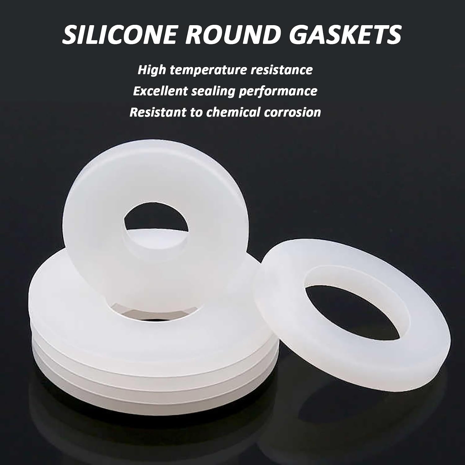 10 piezas juntas de silicona diámetro interior 20mm anillo sellado impermeable for sellar y reparar varios tornillos accesorios tuberías(72mm*5mm)