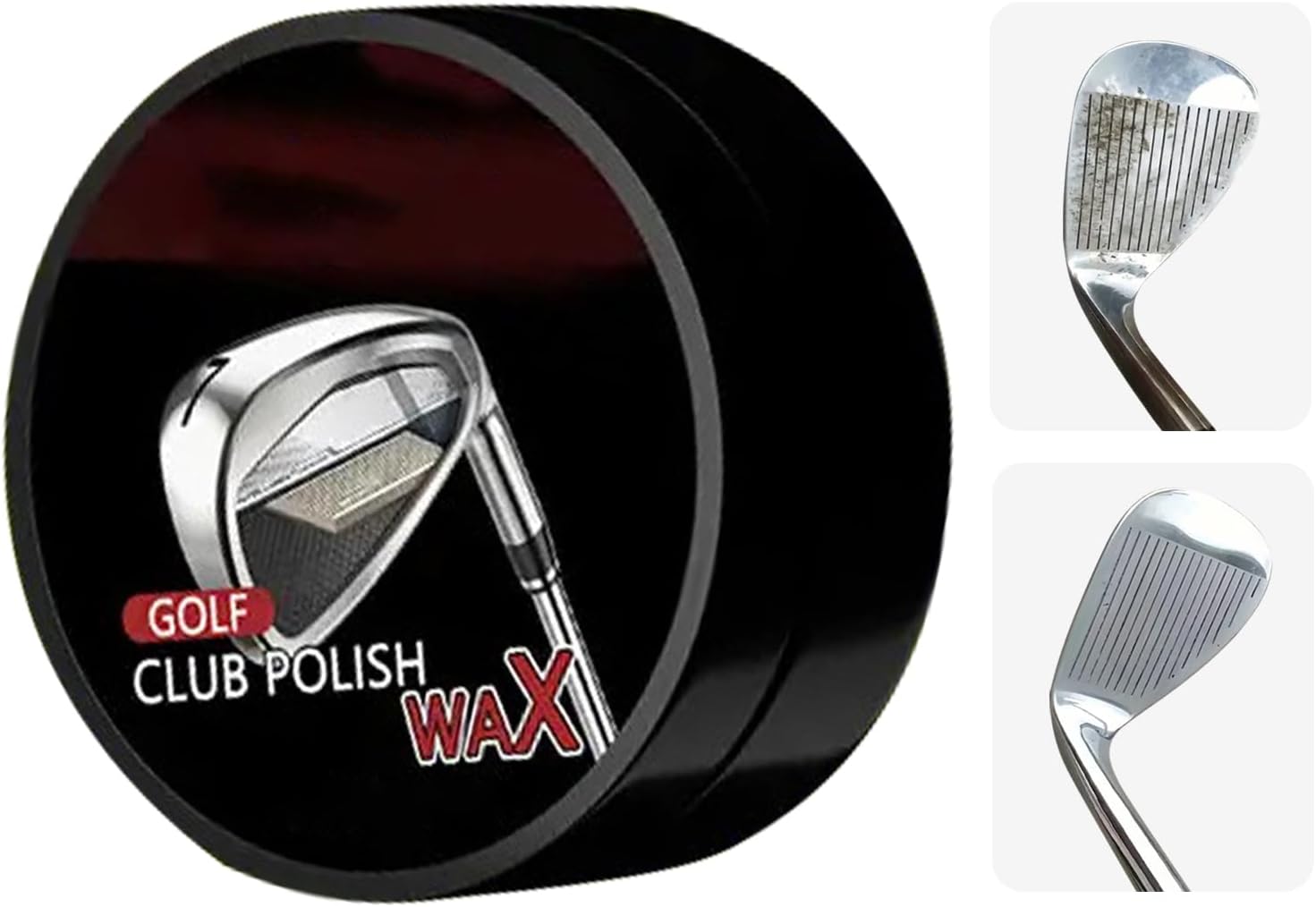 Golf Club Rust Remover - Cleaning Solution for Golf Grip,Grip Rust Removal Cream, Portable On-course Accessories for Golfers Youth Uncle Father Girls Teens Cyclists Grandfather