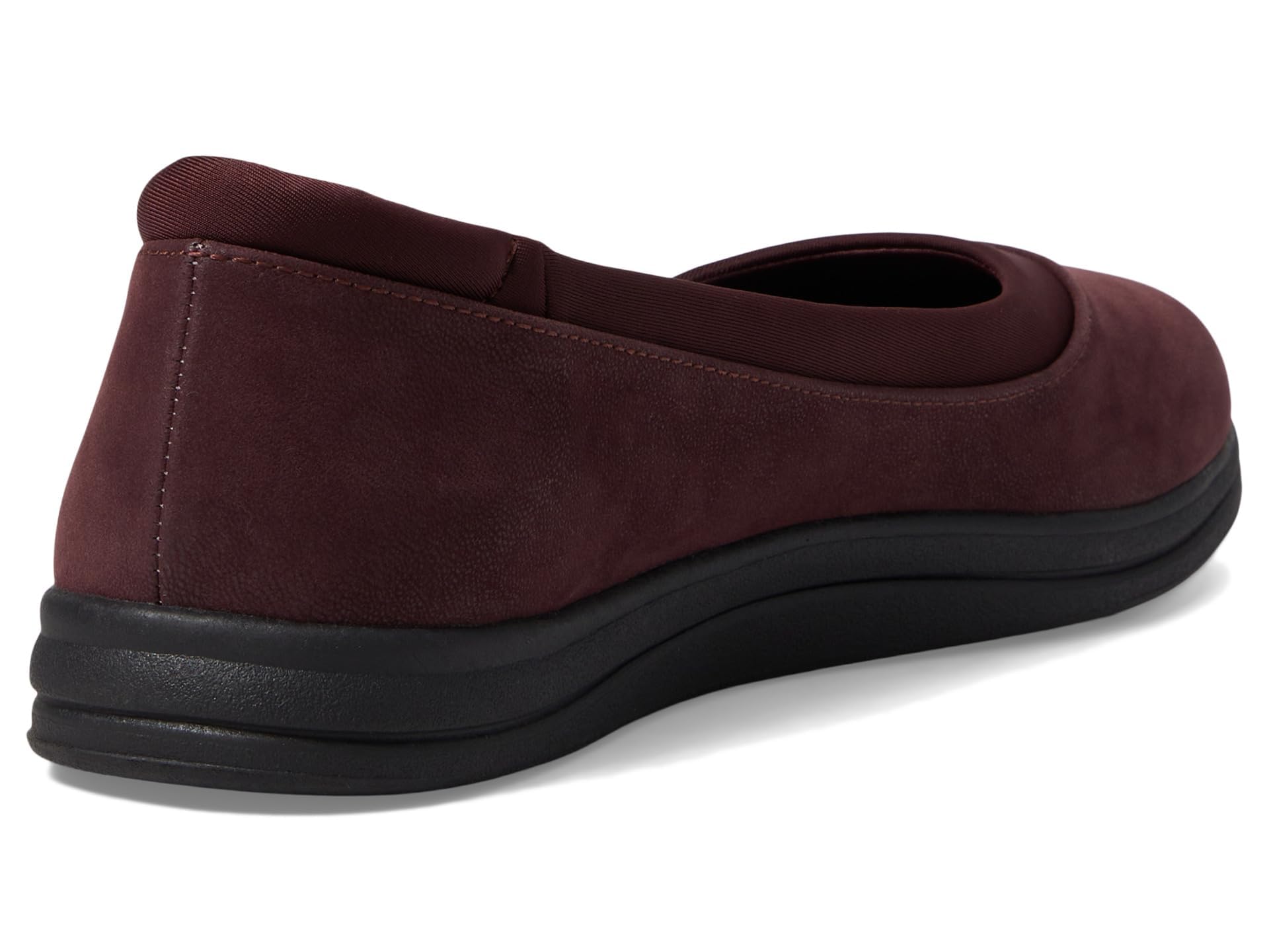 Clarks Womens Breeze Ayla: 8.5 Burgundy Synthetic