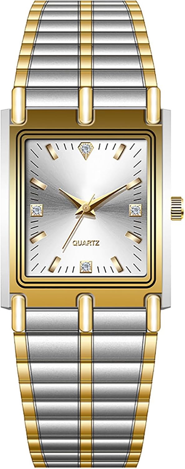 BESTKANG Unisex Watch Square Luxury Diamond Watches Analog
