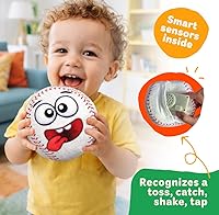 Vista 6 de Move2Play, Hilariously Interactive Toy with Music & Sound Effects for Boy & Girl Ball for Toddler & Baby 6, 12, 18+ Months 1, 2, 3+ Year Old
