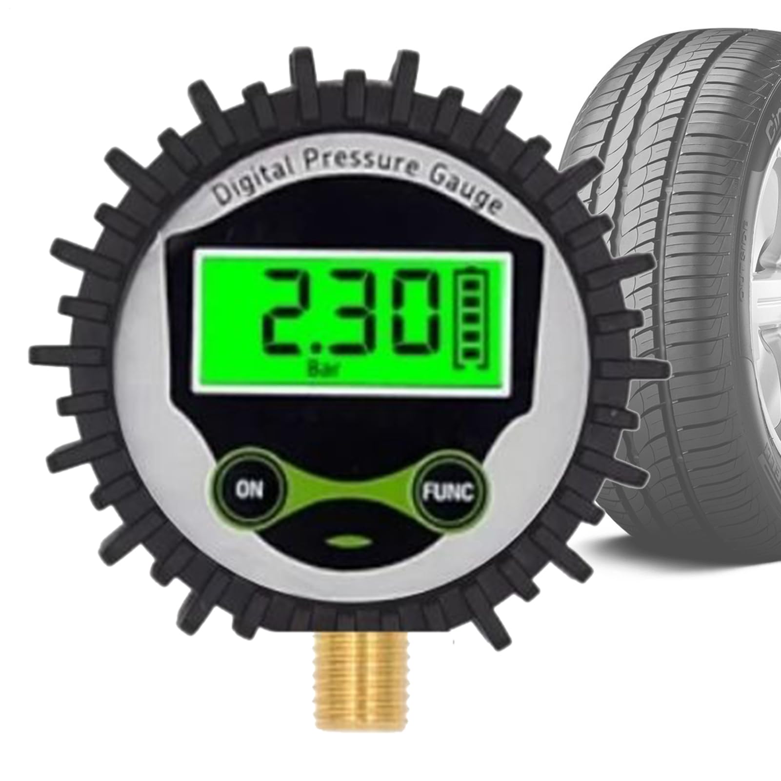 Manometri per pressione pneumatici,Manometro per pneumatici,Manometro digitale accurato per pneumatici per auto - Misuratore di pressione dei pneumatici Manometro della pressione dei pneumatici con al