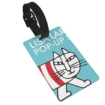Amazon.co.jp: リサラーソン アニメ ラゲッジタグ 荷物タグ