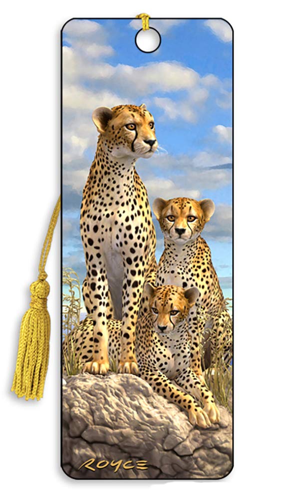 3D Royce Bookmark - Cheetah