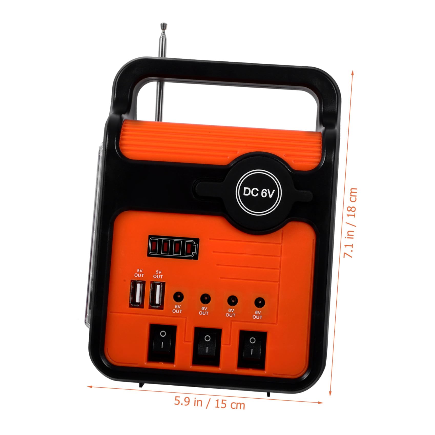 Generador de Energía Solar 220v 25w, Compacto y Silencioso