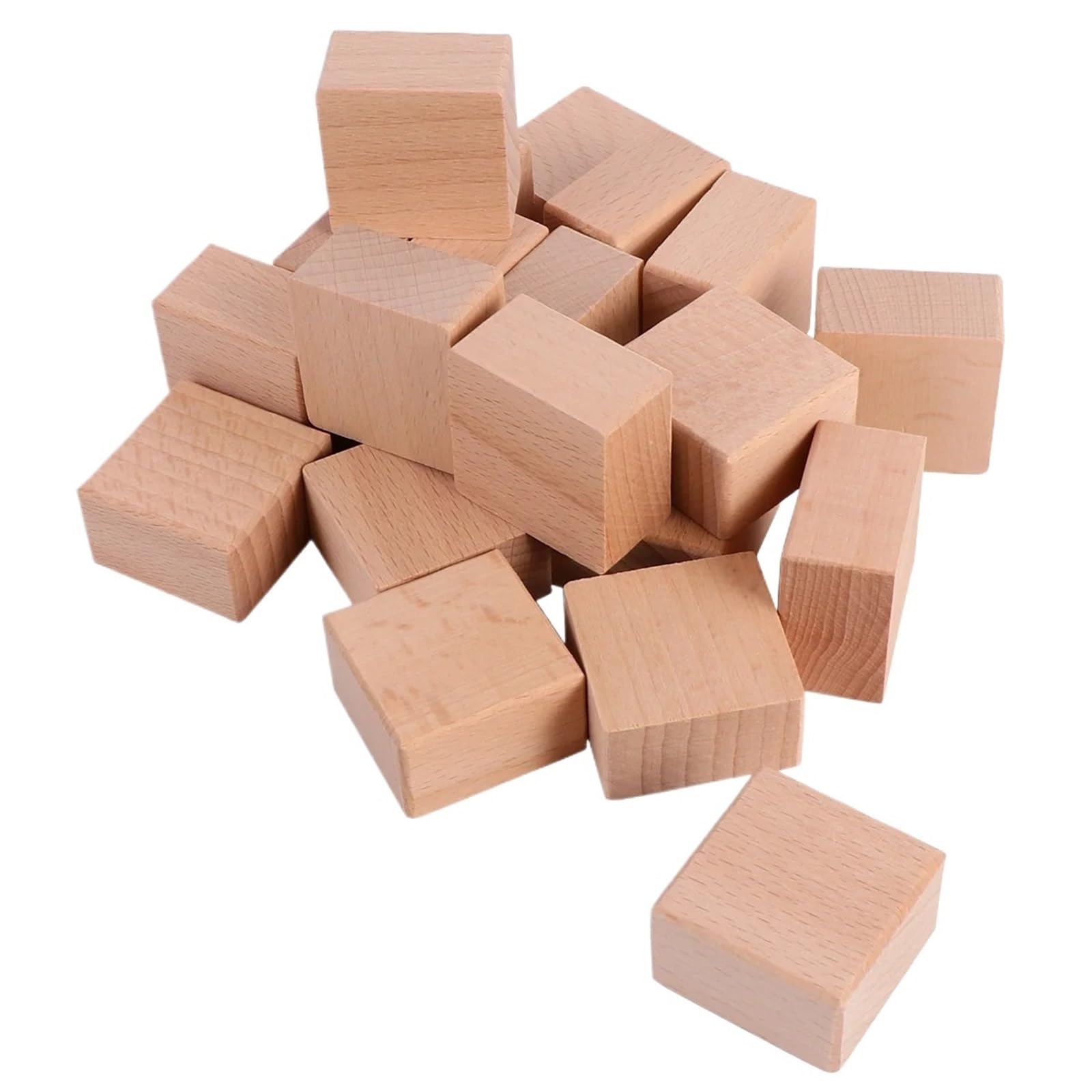 100 pezzi di timbri in legno vuoti, blocchi fai da te, kit sigilli for scrapbooking, materiale for in, strumento for diario fatto a mano, accessori for cucire