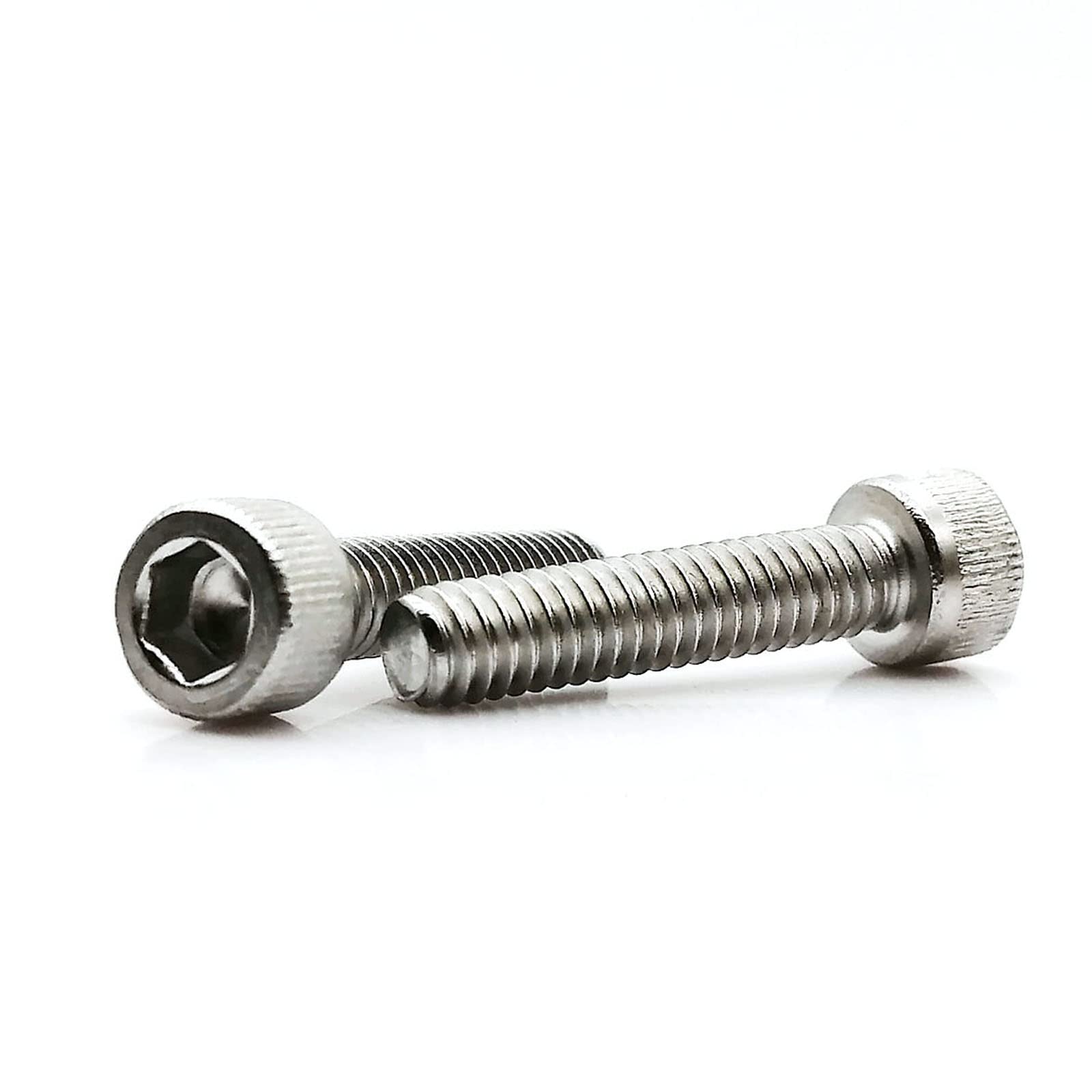 Sourcing Map M12 - Tornillo Hexagonal M12-1,75 X 80 Mm UNC Con Cabeza Hexagonal A2-70 (304) De Acero Inoxidable Totalmente Roscado, 5 Piezas