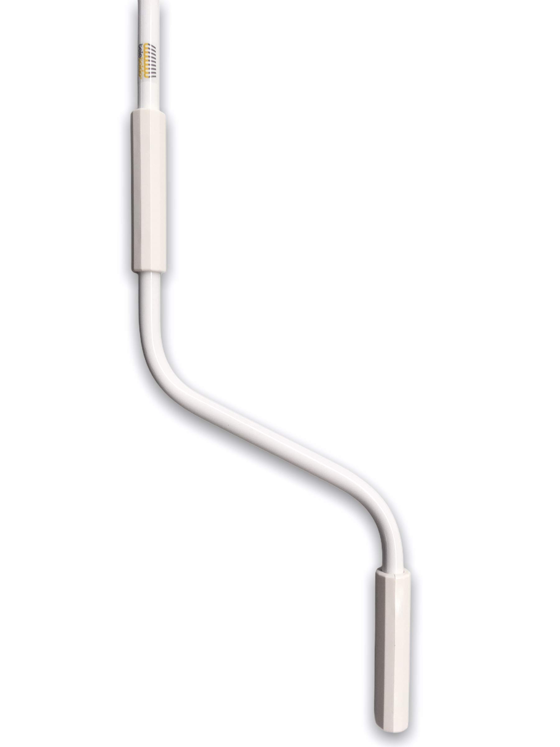 Manivelle pour Store banne 110 cm Teletoldo® Métallique avec Crochet Blanc