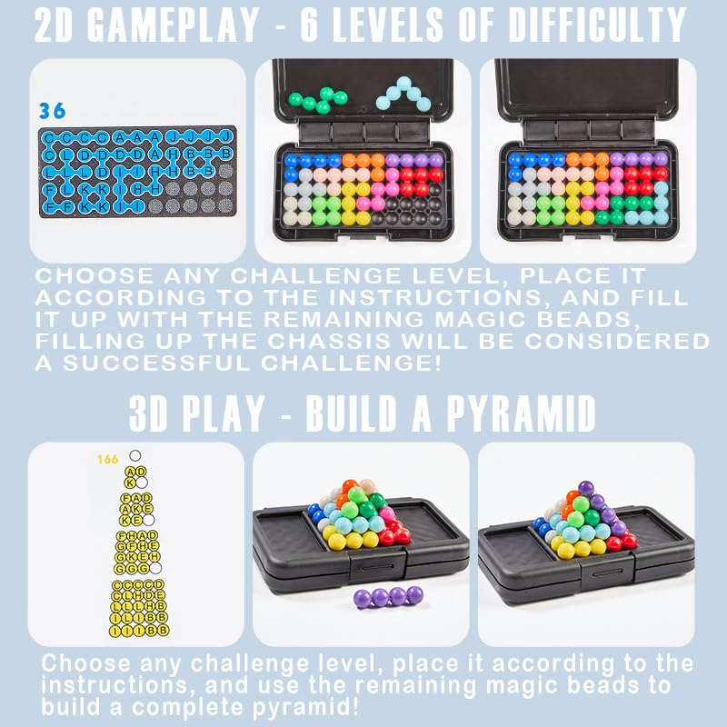Juego De Lógica IQ Puzzler Pro - 120 Desafíos, Rompecabezas 3D, Para Niños Y Adultos