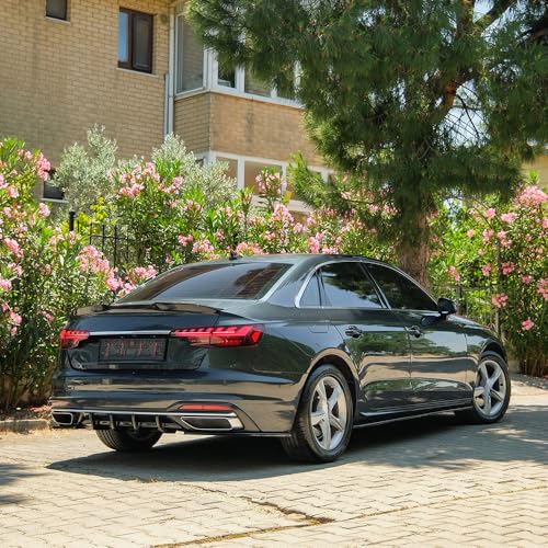 Heckdiffusor kompatibel mit AUDI A4 B9 Facelift 2019–2024