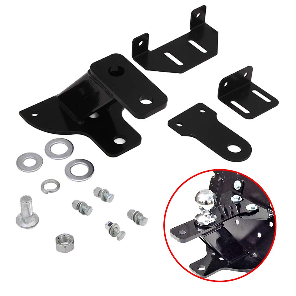 Buy ELITEWILL Zero Turn Lawn Mower Trailer Hitch Receiver 5" Rise 3 Way