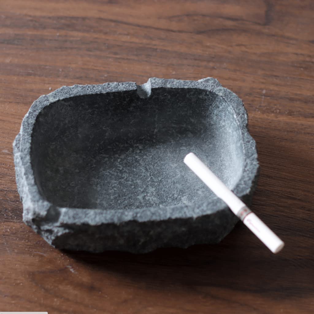 Uniwersalna Popielniczka Z Niebieskiego Kamienia Akcesoria Do Ceremonii Parzenia Herbaty 10 X 4 X 13 Cm/ 5,1 X 3,9 X 1,6 Cala Taca Do Rękodzieła Dekoracja Stołu Wielokrot-L