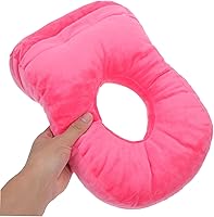 Vista 5 de Almohada Piercing de Oreja de Espuma Memoria, 12.6x9.4x3.5 in, Violeta