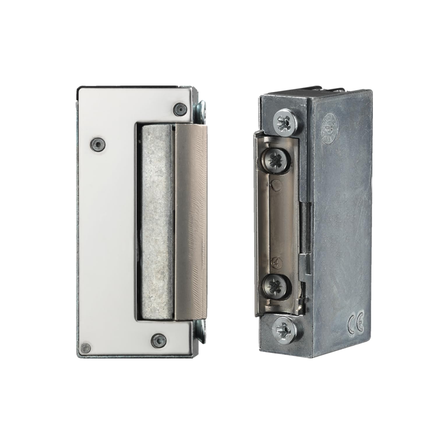 ABUS Elektrischer Türöffner ET75 - für linke und rechte Türen - 9-16 V Nennspannung - mit Hebel zur mechanischen Entriegelung