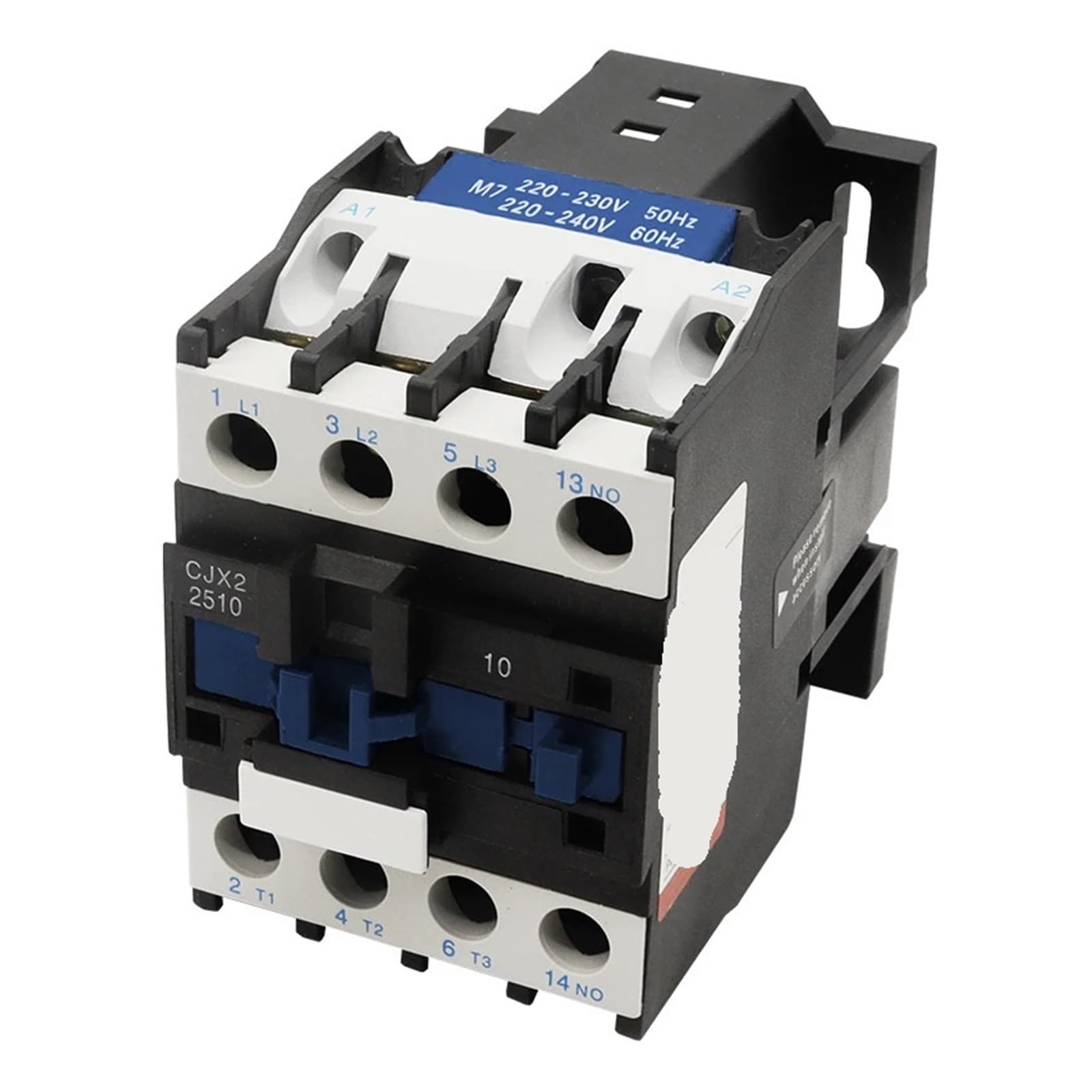 Contacteur triphasé AC 25A haute conductivité CJX2-2510 à contact argent anti-arc