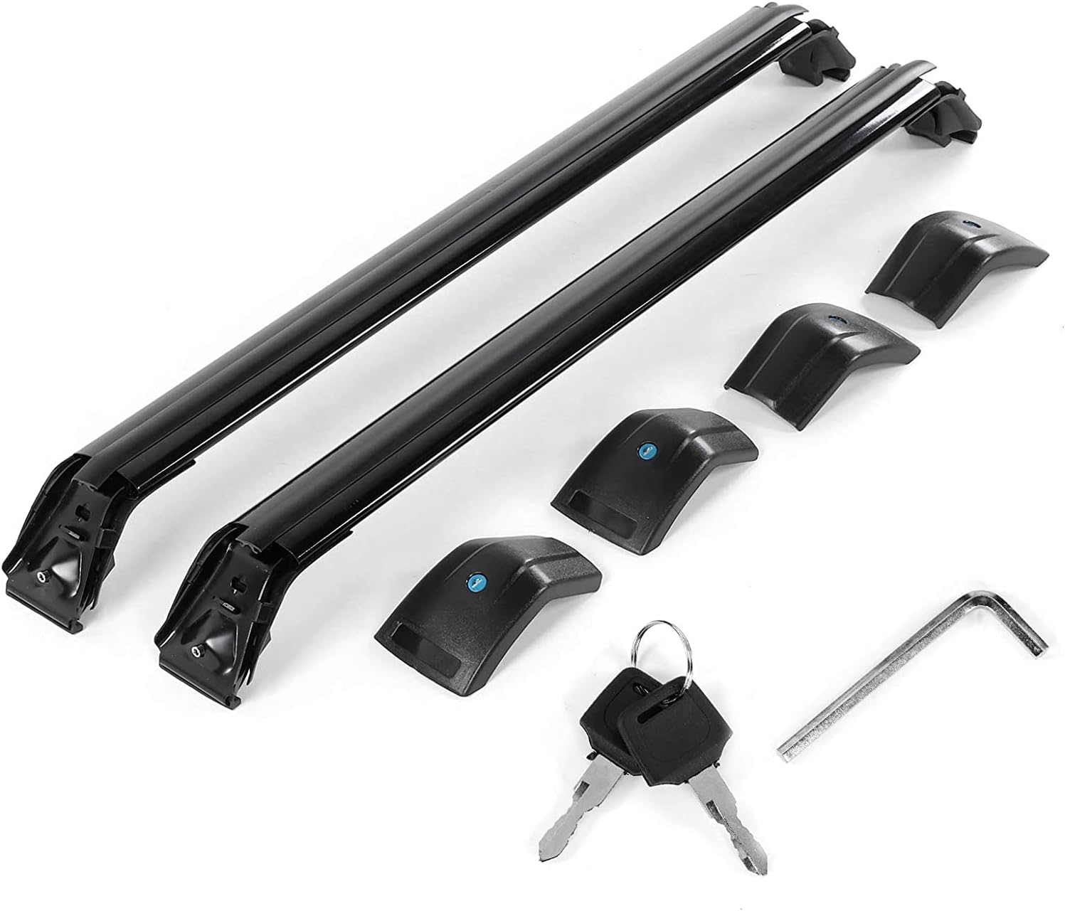 Locable Roof Bars 2PCS Cross Bar Fits for Mazda CX-50 2023 Roof Carrier Rails Cargo Bars Black