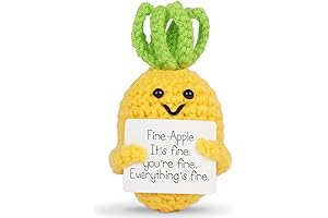 Adorable Mini Positive Potato with Inspirational Card for Cheerful Sentiments & Special Occasions