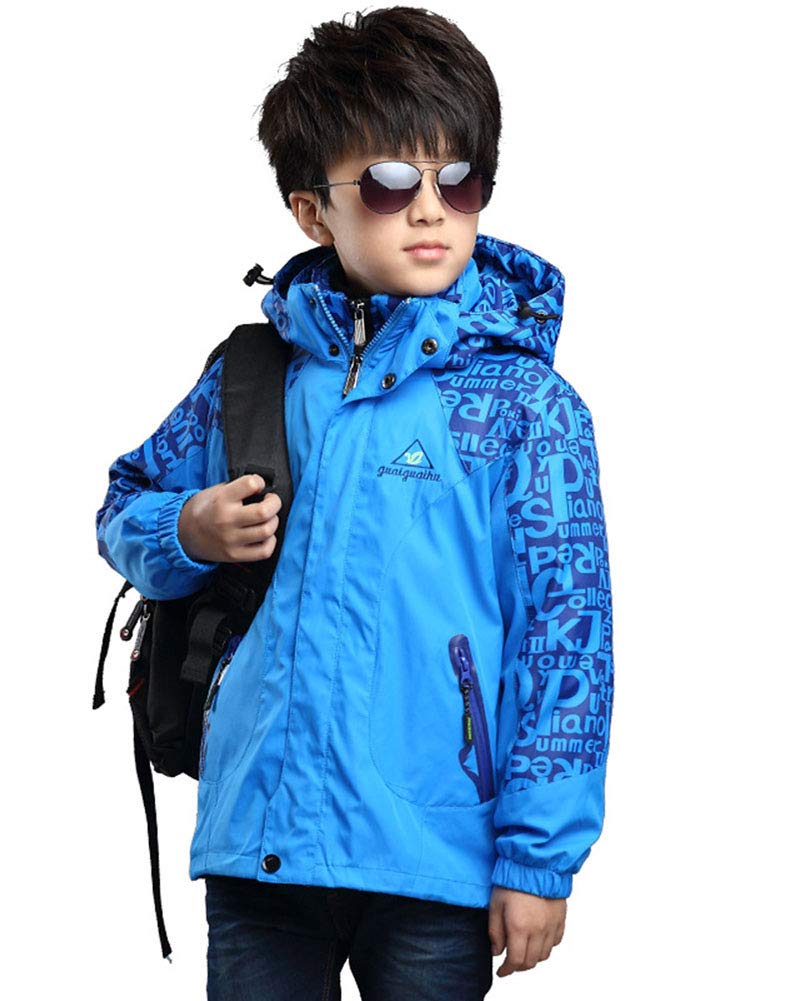 Niño Chaqueta Softshell 3 en 1 de Camuflaje cálido de Invierno Chaqueta de esquí para abono de esquí